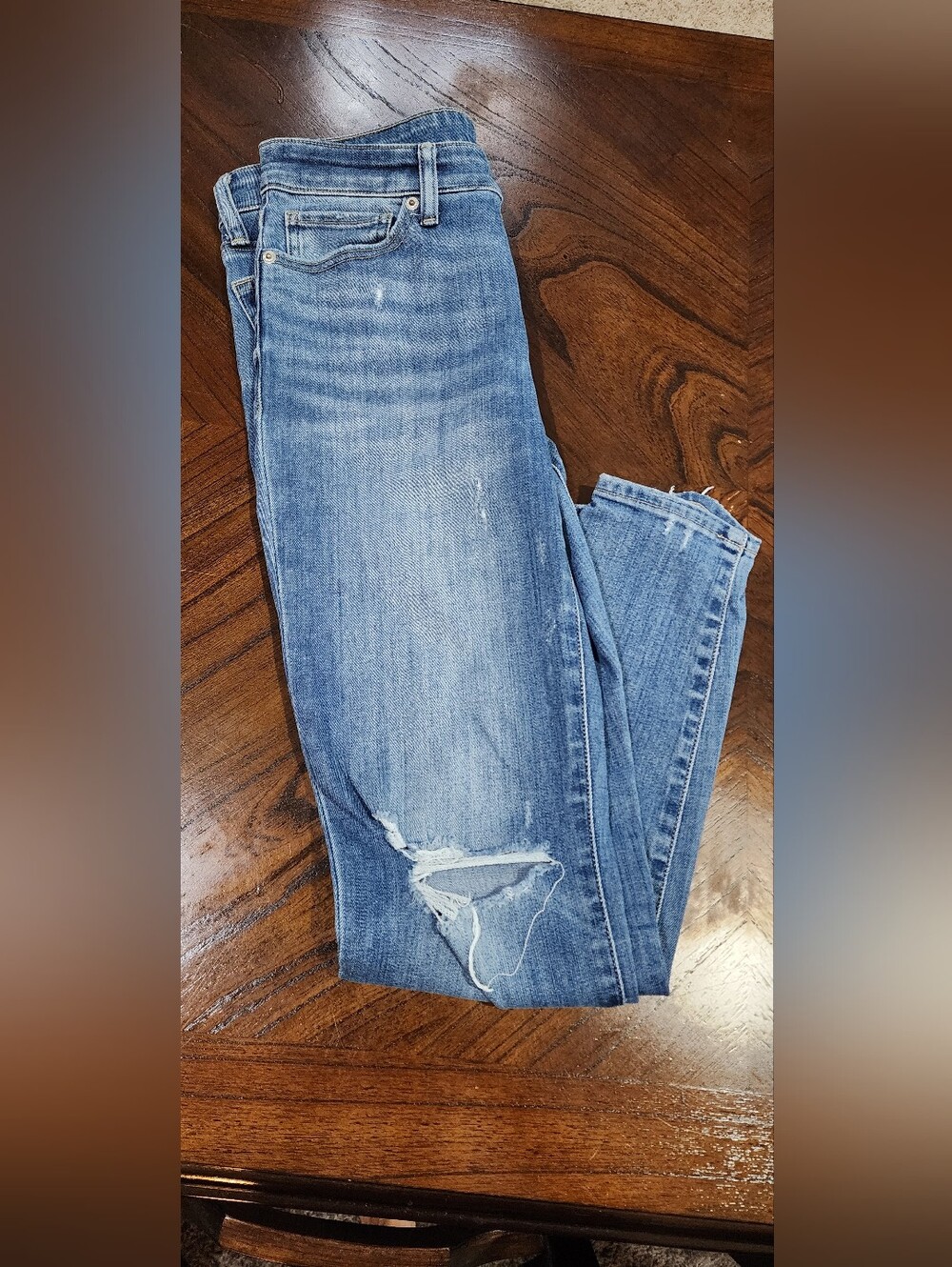 Lucky Brand Women's Ankle Jeans in Light Blue Wash